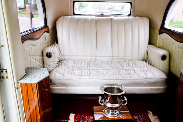 NYC Rolls Royce Limousine Interior