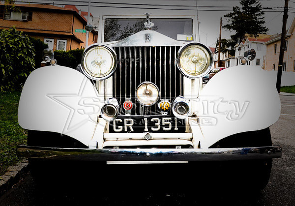 NYC Rolls Royce Convertible Limousine Interior