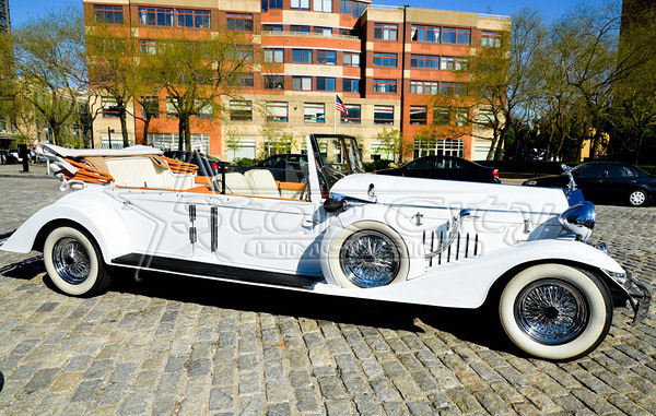 NY Rolls Royce Convertible Limousine for Wedding