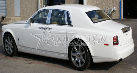 Rolls Royce Phantom Limousine Interior